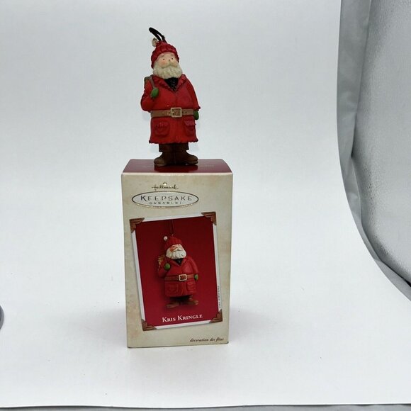 Hallmark 2003 Keepsake Ornament Kris Kringle Santa Claus Holiday Decor - Picture 2 of 9